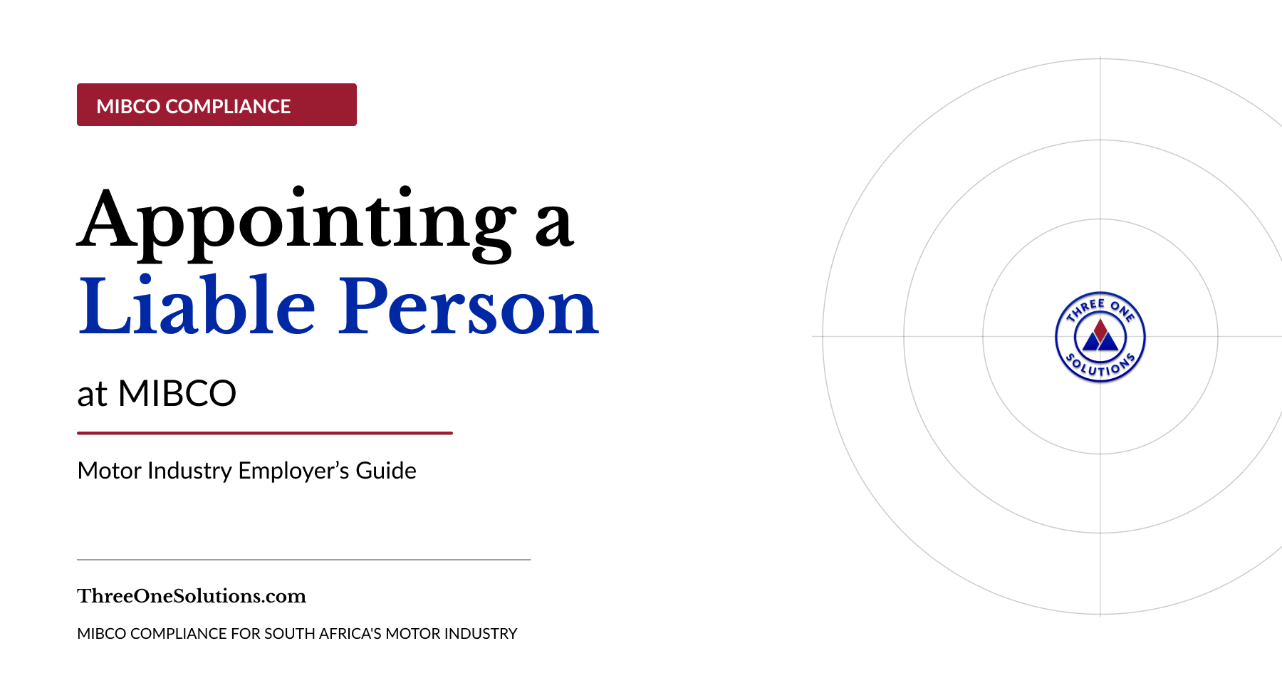 How to Appoint a MIBCO Liable Person: A Plain-Language Guide for Motor Industry Employers